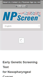 Mobile Screenshot of npscreen.com