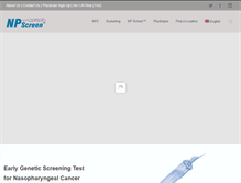 Tablet Screenshot of npscreen.com